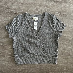 Lou & Grey Wrap Top